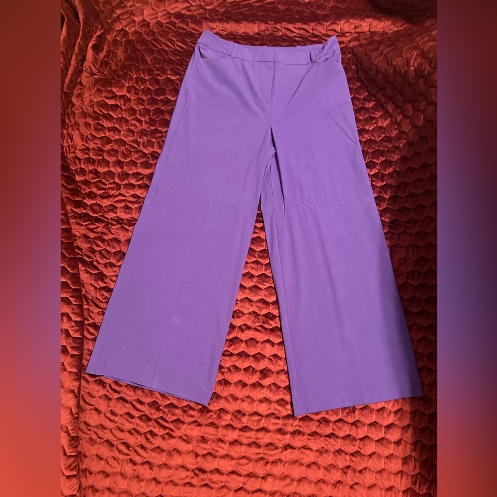 NY&CO Deep Purple Wide leg trousers